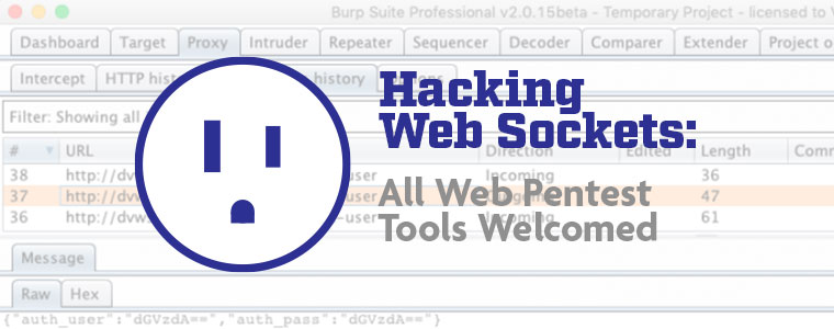 Hacking Web Sockets: All Web Pentest Tools Welcomed